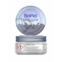 Biały krem pielęgnujący do obuwia bama 50 ml