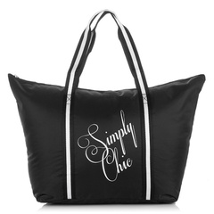 Czarna torba damska na lato simply chic 2209-bl