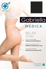 Rajstopy gabriella medica relax 20 den code 110