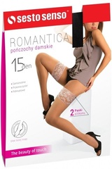 Pończochy romantica 15 den sesto senso