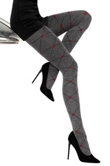 Rajstopy lirana 40 den melange/red livia corsetti