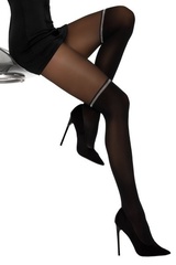 Rajstopy ariaama 30 den black livia corsetti