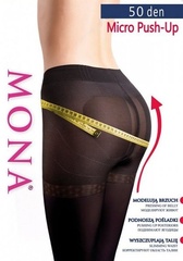 Rajstopy mona micro push-up 50 den 2-4