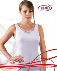 Koszulka emili tela s-xl biała