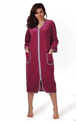 Szlafrok damski kuba welur 4xl-6xl