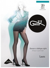 Rajstopy gatta laura 20 den 5-xl, 3-max