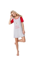 Koszula nocna aruelle cookie grey