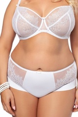 Figi damskie gorsenia 469 white lilly