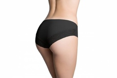 Figi damskie julimex cheekie panty czarne