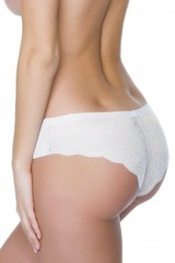 Figi damskie tanga panty julimex  białe