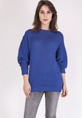 Sweter damski mkm beatrix swe 097 chabrowy