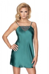 Koszula nocna damska irall emerald i dark green
