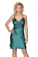 Koszula nocna damska irall emerald iii dark green