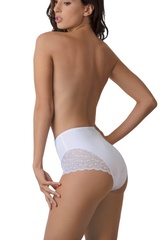 Figi damskie modelujące babell feria-fit bbl 079 białe