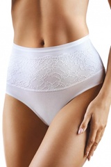 Figi damskie modelujące babell floris-fit bbl 069 białe