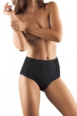 Figi damskie modelujące babell lace-fit bbl 070 czarne