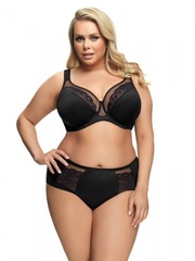 Figi damskie gorsenia luisse k442 czarne