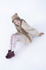 Rajstopy dziewczęce dziewczęce knittex tasha 3d