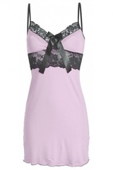 Damska koszula nocna dkaren ines pudrowy róż