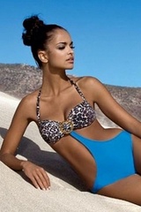 Monokini lorin blanche 7274 v1