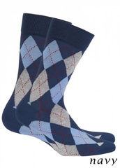 Skarpety męskie wola perfect man w491 - navy