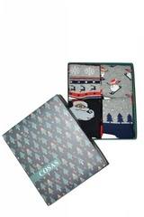 Skarpety męskie cosas db-601 christmas socks a4