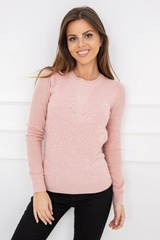 Sweter damski vittoria ventini kimberly soft pink mcy02189