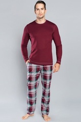 Piżama męska italian fashion walenty dł.r. dł.sp.