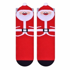 Skarpetki dziecięce steven 096 mikołaj czerwony