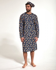 Męska koszula nocna cornette 110/04 653901 plus size