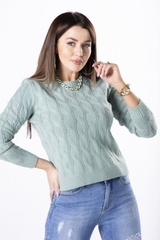Sweter damski vittoria ventini ramona m83049 mint