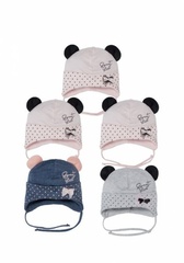 Czapka dziewczęca ajs 42-008