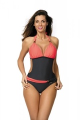 Monokini marko beatrix titanium-granatina m-337 (2)
