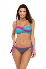 Kostium kąpielowy marko donna ardesia-rosa shocking m-533 (4)