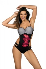 Monokini marko tina nero-bianco m-389 (2)