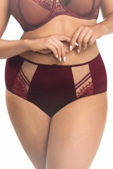 Figi damskie gorsenia paradise 497 bordowe
