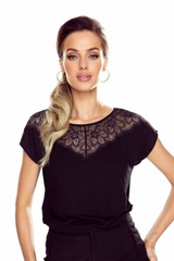 Bluzka damska eldar marisa czarna