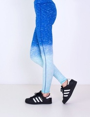 Legginsy damskie art of polo 17166 cieniowany melanż