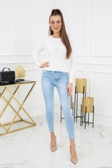 Sweter damski vittoria ventini cindy gold buttons mcy02693 ecru