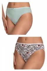 Figi damskie lama l 1393bi 2-pak plus size