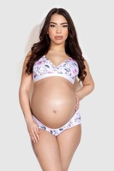 Figi damskie  mitex mama panty flowers