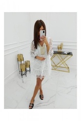 Sukienka damska vittoria ventini mayca cotton hy1036 white