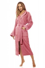 Szlafrok damski l&l 2102 puder rosa
