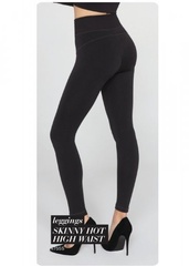 Legginsy damskie gatta 44755s skinny hot high waist 3xl