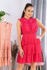 Sukienka damska merribel estina raspberry