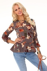 Bluzka damska merribel aridanna brown