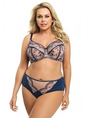Figi damskie gorsenia k 631 morisson granat