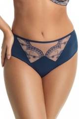 Figi damskie gorsenia morisson 632 granatowe