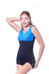 Kostium kąpielowy plus size 016-b1d4 shepa