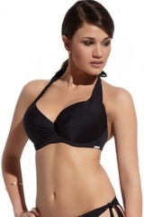 Biustonosz kąpielowy kris line beach brassiere czarny